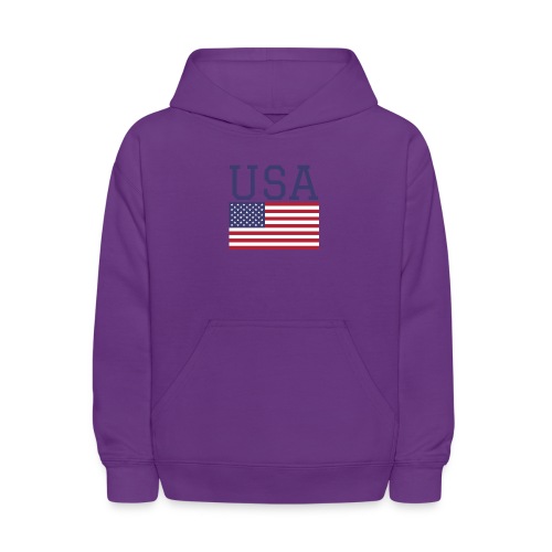 USA American Flag - Fourth of July Everyday - Kids' Hoodie