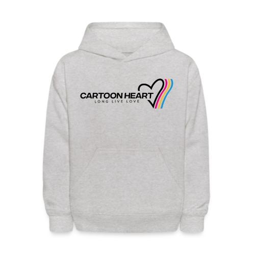Cartoon Heart Logo Range - Kids' Hoodie