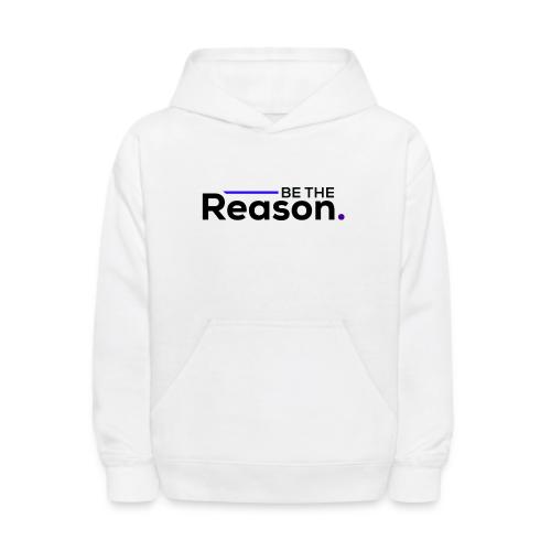 Be the Reason Logo (Black) - Kids' Hoodie