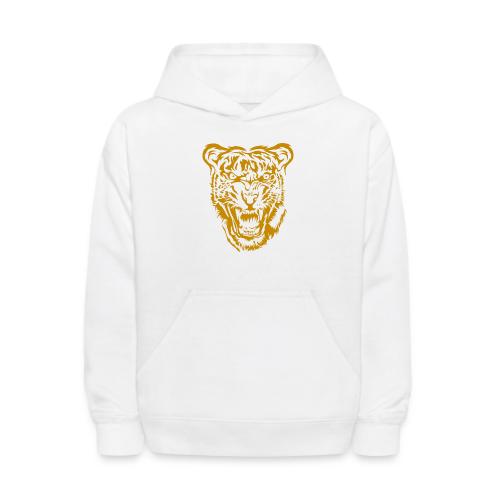 Roar into Adventure: Discover Tiger Souvenirs - Kids' Hoodie