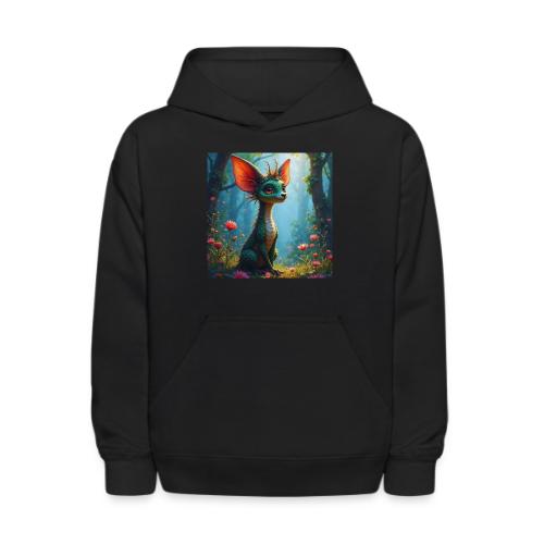 Fantasy Forest Character with Magical Vibe - Kids' Hoodie