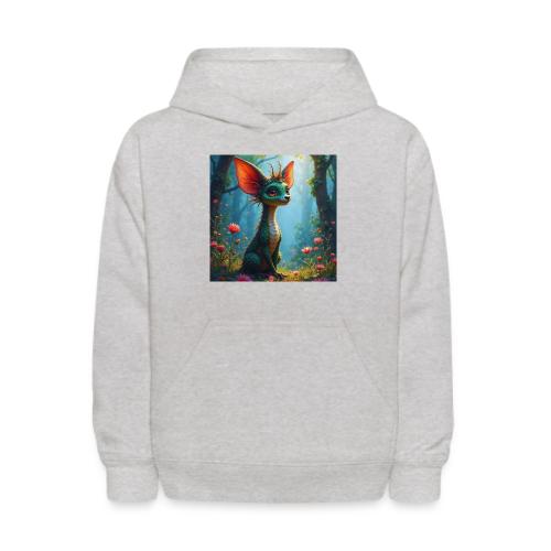 Fantasy Forest Character with Magical Vibe - Kids' Hoodie