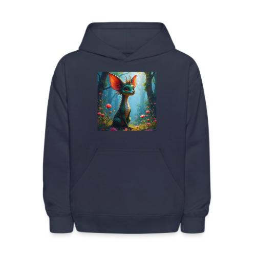 Fantasy Forest Character with Magical Vibe - Kids' Hoodie