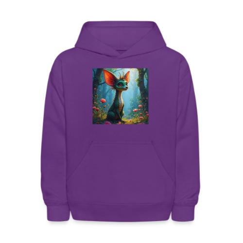 Fantasy Forest Character with Magical Vibe - Kids' Hoodie
