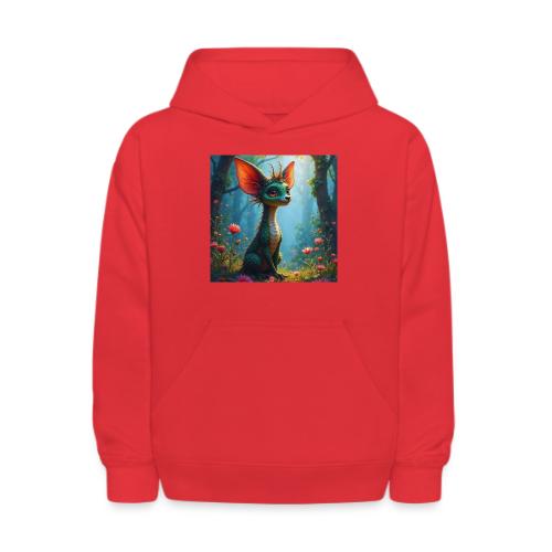 Fantasy Forest Character with Magical Vibe - Kids' Hoodie