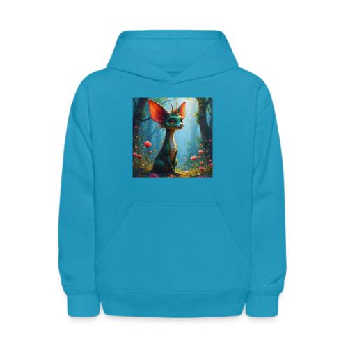 Fantasy Forest Character with Magical Vibe - Kids' Hoodie