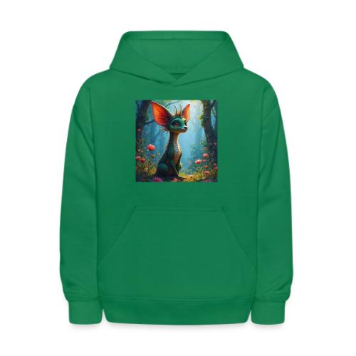 Fantasy Forest Character with Magical Vibe - Kids' Hoodie