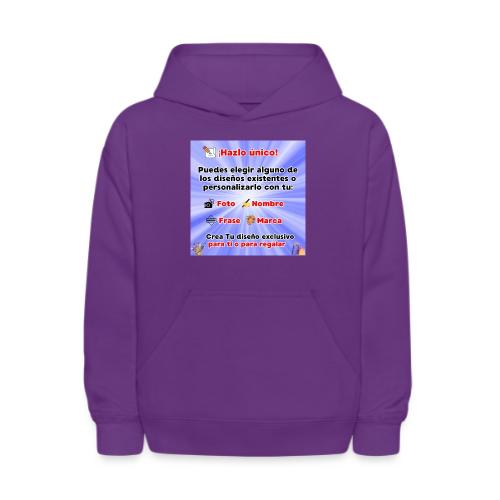 Personalized Souvenirs with Photo, Phrase, Design - Kids' Hoodie