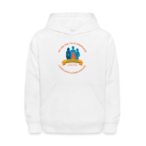 Living Rare, Living Stronger - Kids' Hoodie
