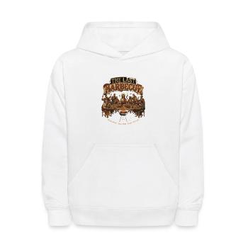 The Last Barbecue: Jesus Feast - Kids' Hoodie - white - Front