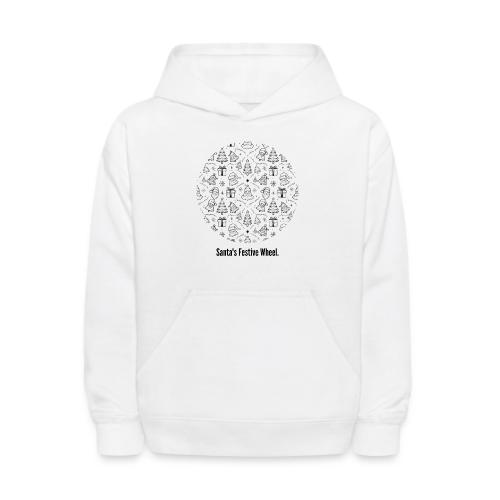 Santa's Festive Wheel T-Shirt - Kids' Hoodie