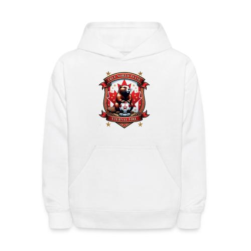 Canada Beaver Crest T-Shirt, Pride Badge Gift - Kids' Hoodie