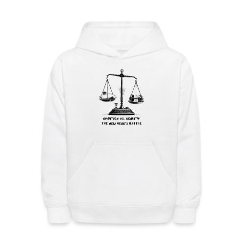 Ambition vs. Reality T-Shirt, Mug, & Leggings - Kids' Hoodie