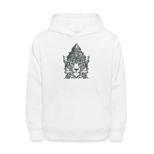 Ruesi Hnaa Suea Tiger Faced Thai Hermit God - Kids' Hoodie