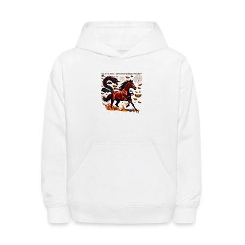 Year of the Horse Victory T Shirt, Lunar New Year - Kids' Hoodie