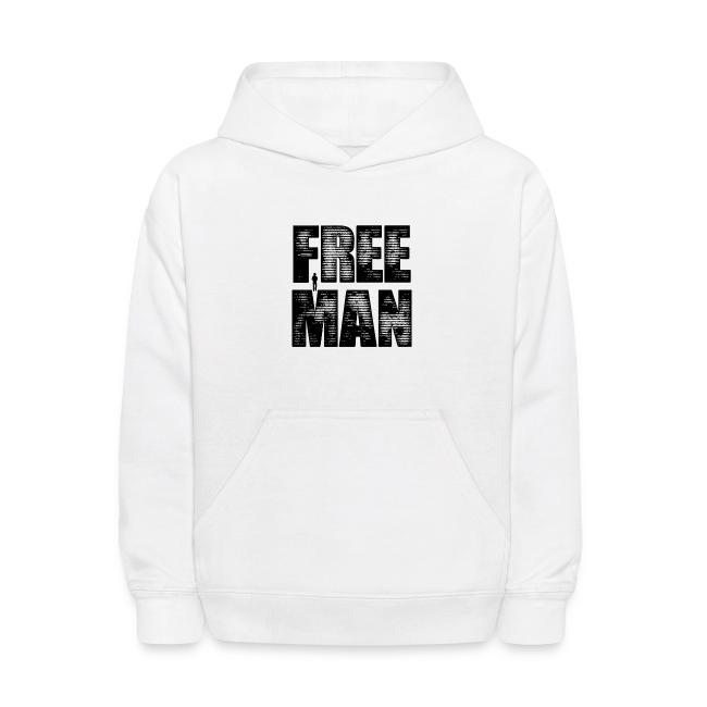 FREE MAN - Black Graphic