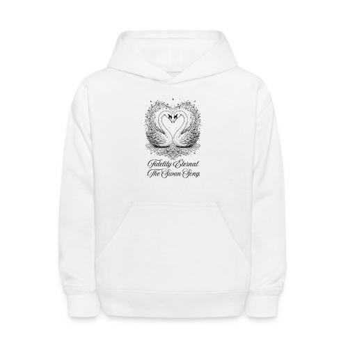 Poetic Swan T-Shirt - Kids' Hoodie