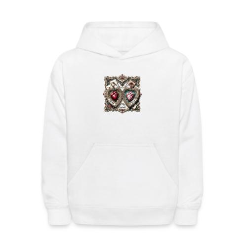 Keeper of My Deepest Love Victorian Locket T-Shirt - Kids' Hoodie