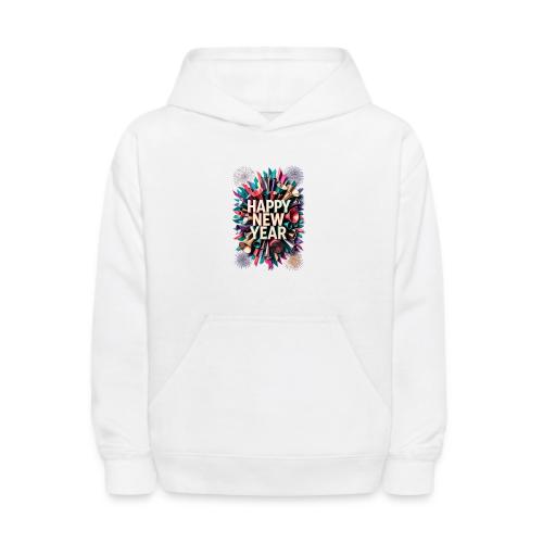 New Year's Party Horn T-Shirt - Kids' Hoodie