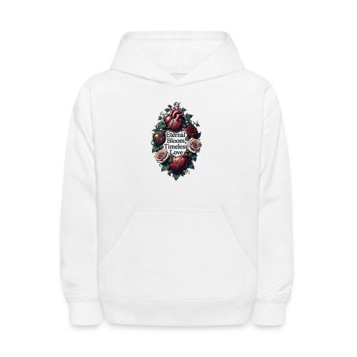 Eternal Bloom Timeless Love Entwined Hearts T-Shir - Kids' Hoodie