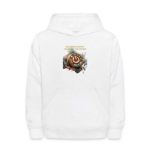 Dad Mode Activated T Shirt, Funny Dad Gift - Kids' Hoodie