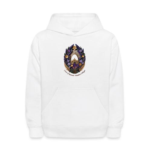 Easter Meadow Crown Renewal T Shirt, Spring Gift - Kids' Hoodie