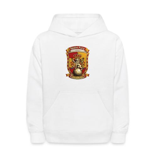Spain Lion Fury T-Shirt, Spanish Crest Gift - Kids' Hoodie