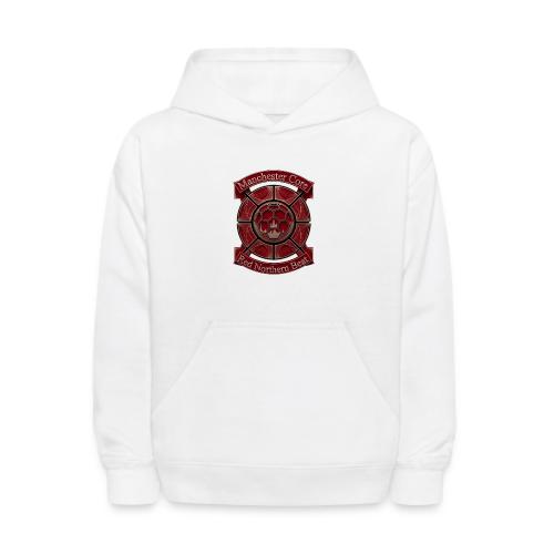 Manchester Is Red T Shirt, Soccer City Pride Gift - Kids' Hoodie