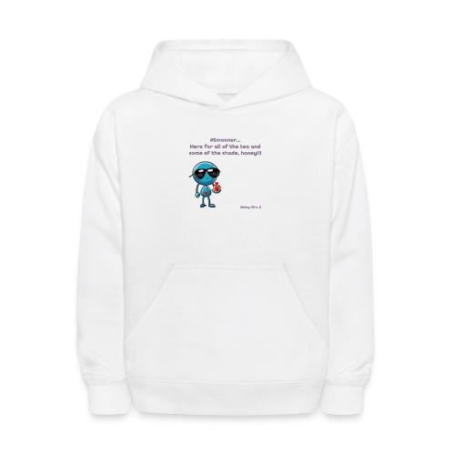 Smoon City 11_Here for the tea - Kids' Hoodie