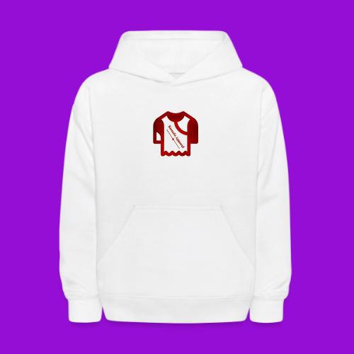 Kenada Logo white spray - Kids' Hoodie