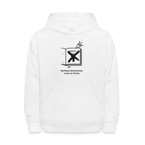 Jan 1st T-Shirt | Sarcastic New Year's - Kids' Hoodie