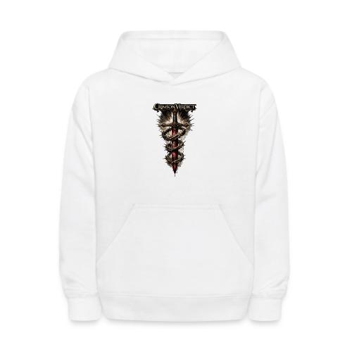Crimson Verdict Crown of Thorns Sword Tee - Kids' Hoodie