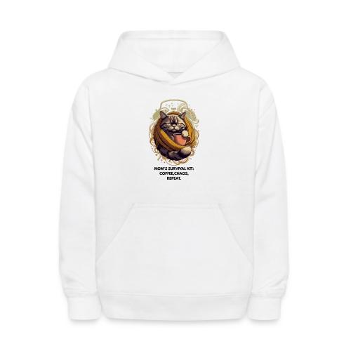 Powered by Sarcasm Cat Tee - Kids' Hoodie