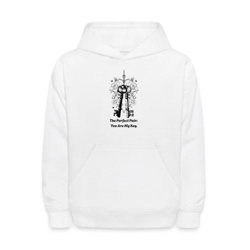 Valentine love keys - Kids' Hoodie