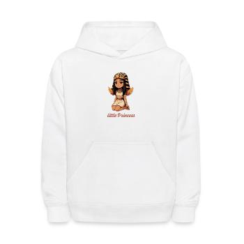 Egyptian Little Princess - Cute Ancient Egypt Grap - Kids' Hoodie - white - Front