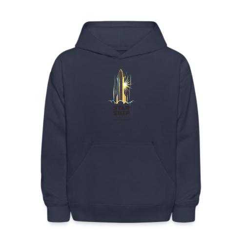 Star Ship Earth - Light - With Logo - Kids' Hoodie