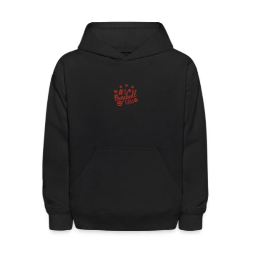 #1 Baseball Fan - Kids' Hoodie