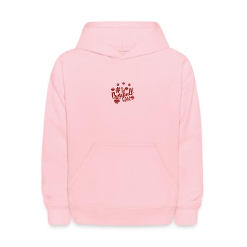 #1 Baseball Fan - Kids' Hoodie