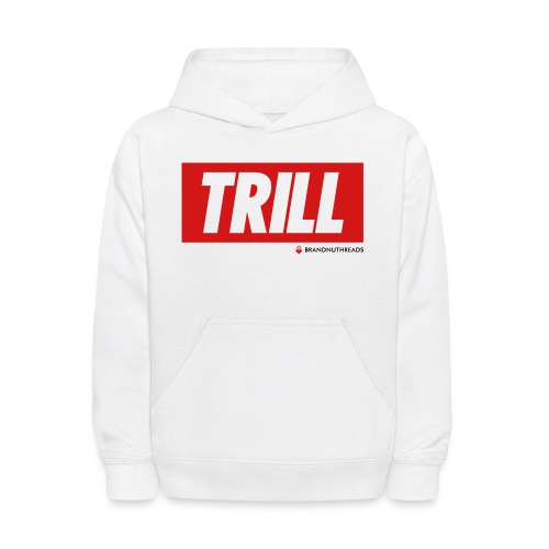 trill red iphone - Kids' Hoodie