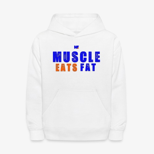 Muscle Eats Fat (NYK Edition) - Kids' Hoodie