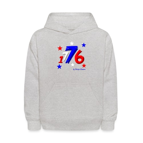 4TH OF JULY 1776 RED WHITE BLUE - Kids' Hoodie