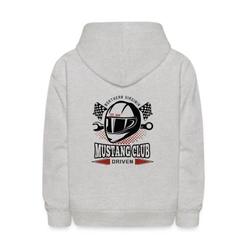 Race Helmet logo t-shirt - Kids' Hoodie