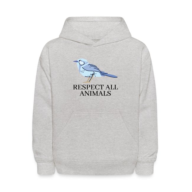 RESPECT ALL ANIMALS (Blue Bird)