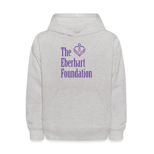 The Eberhart Foundation square logo color - Kids' Hoodie