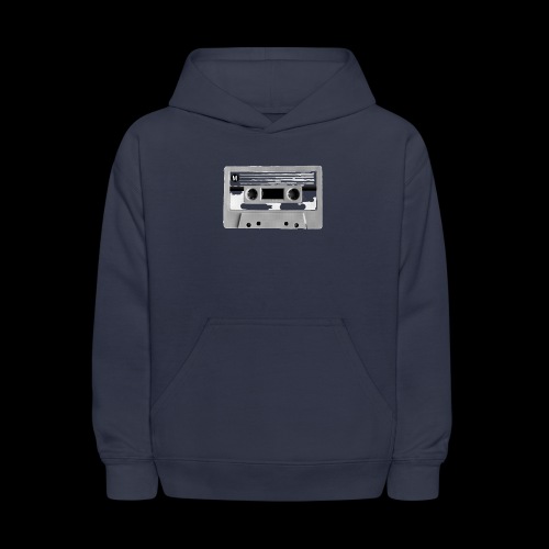 Destroyed Retro Cassette | Add Your Own Text - Kids' Hoodie