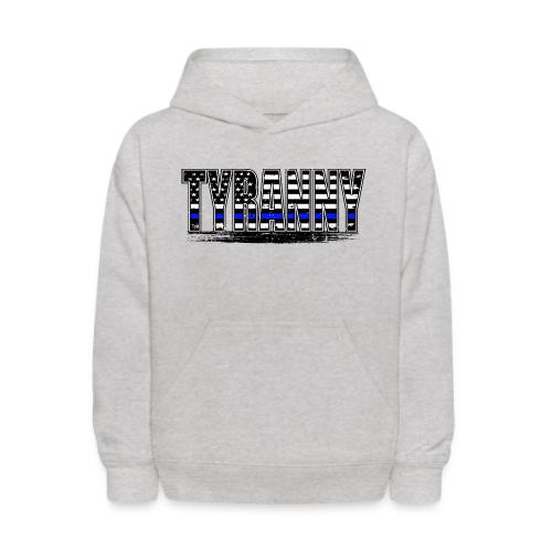 Tyranny underlined Black stroke - Kids' Hoodie