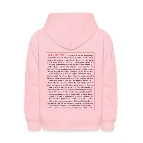 We Welcome You If ... - Kids' Hoodie