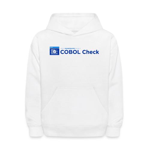 COBOL Check - Kids' Hoodie