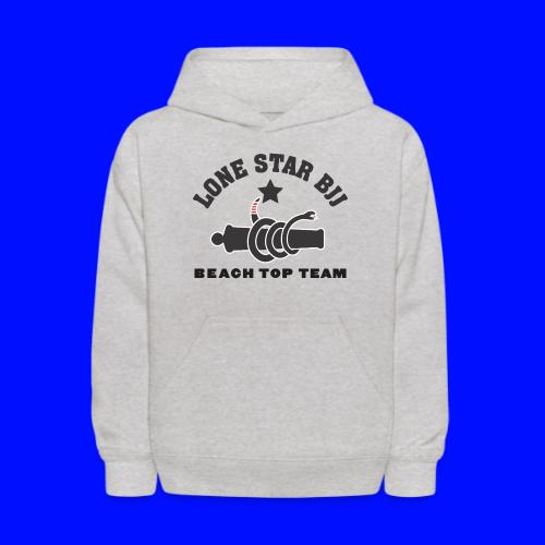 Beach Top Team - Lone Star BJJ - Black - Kids' Hoodie