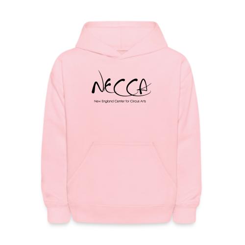 Black NECCA Logo - Kids' Hoodie